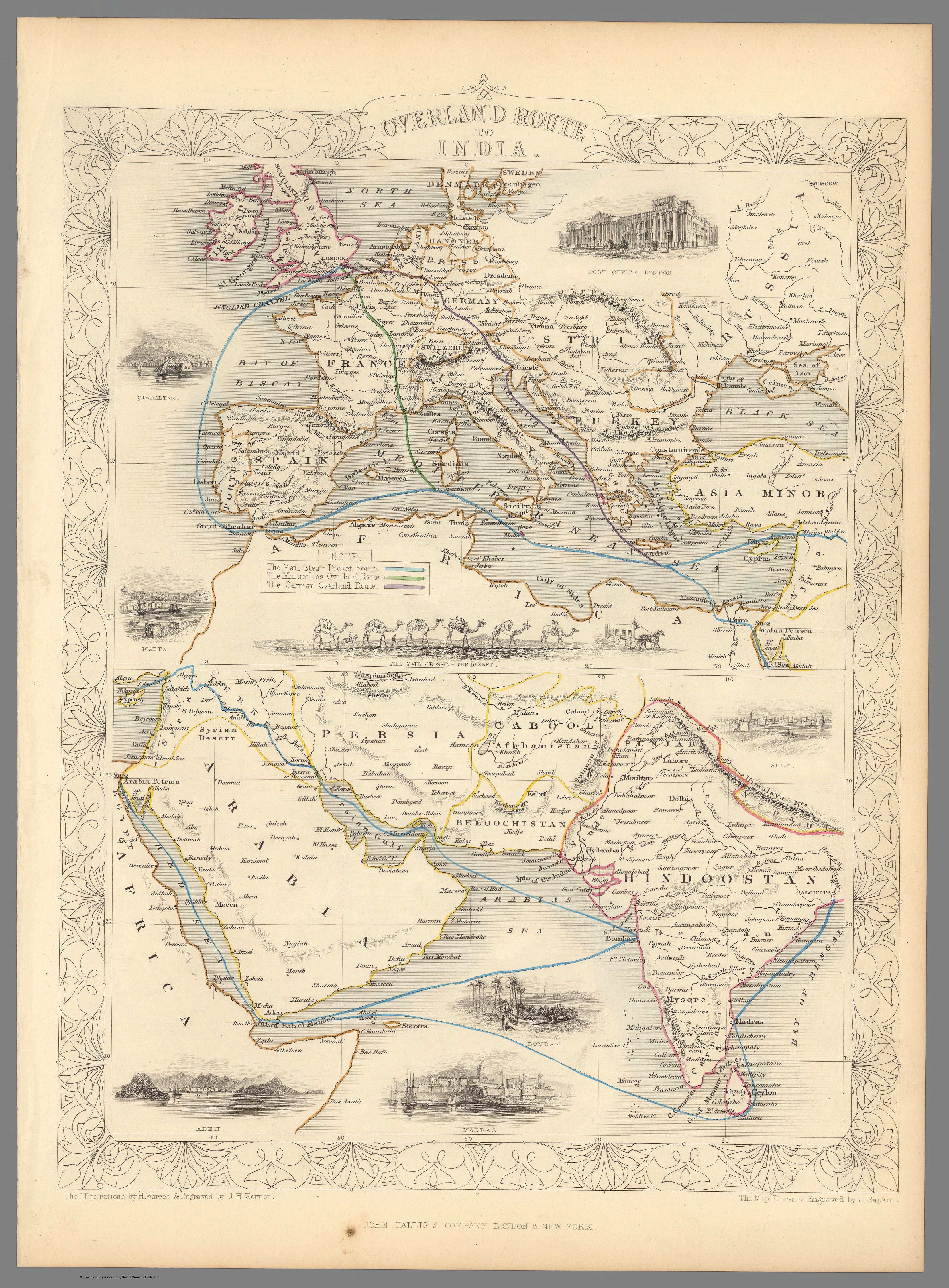 Overland Route To India