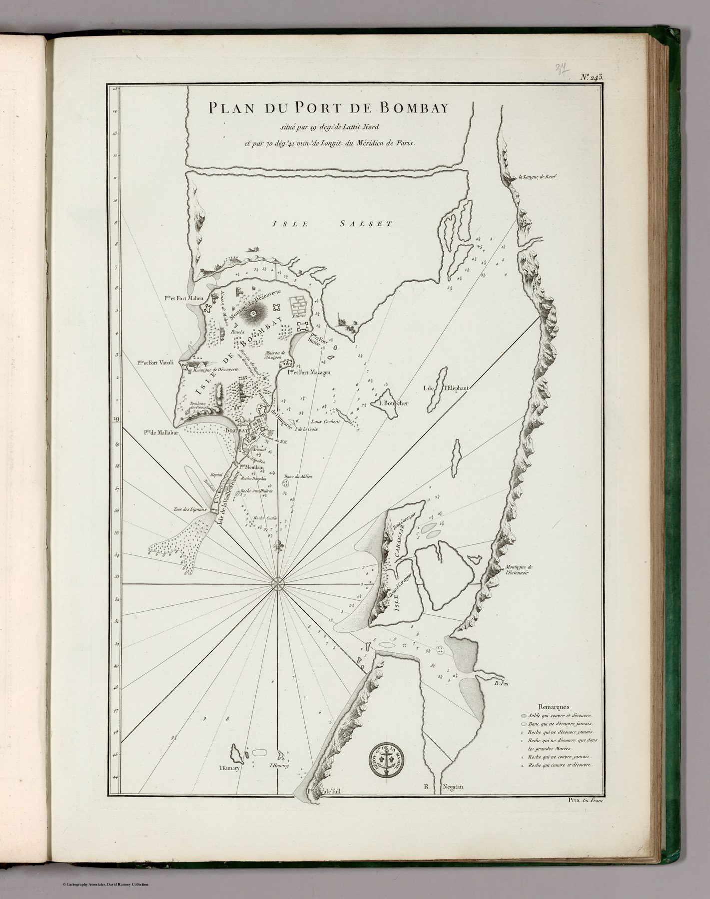 Plan du Port de Bombay