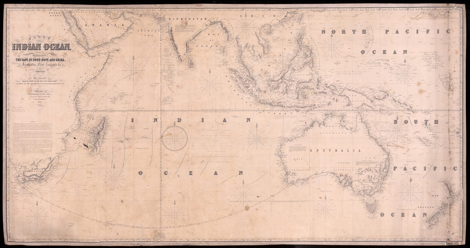 Chart of the Indian Ocean