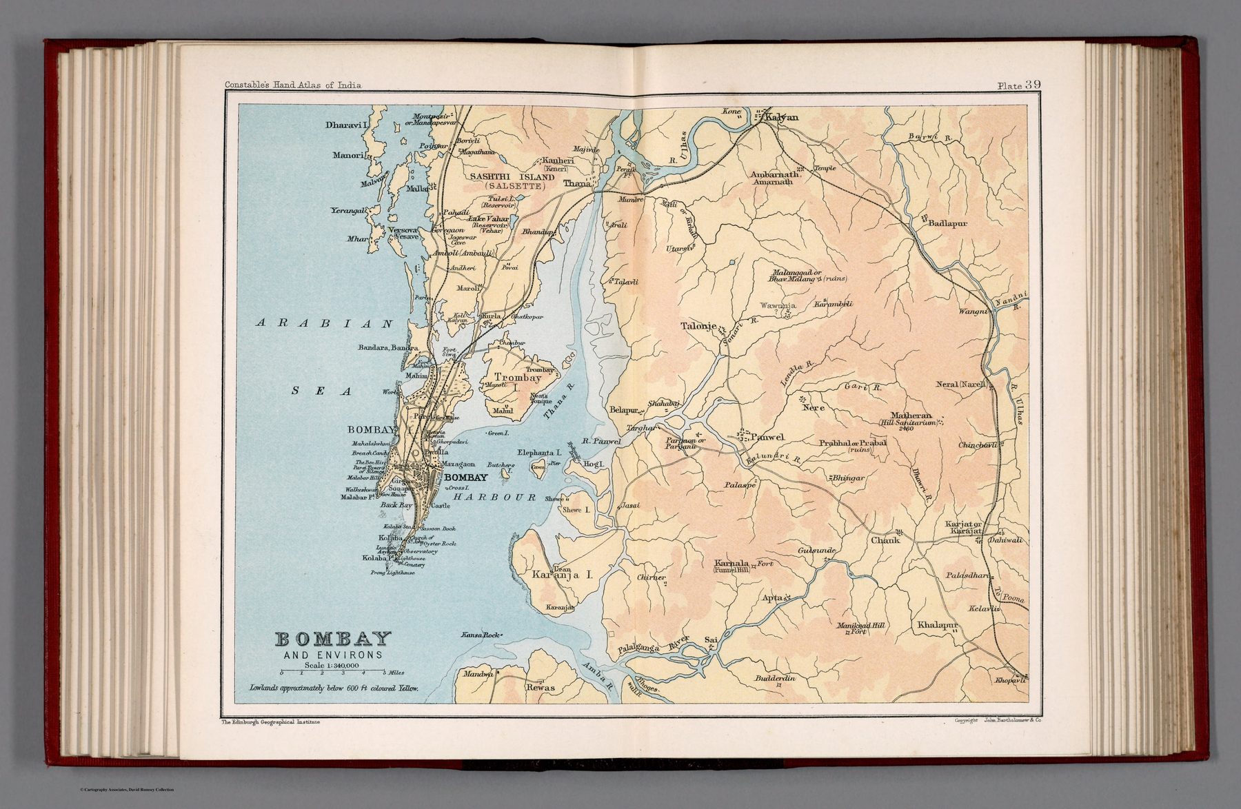 Bombay and Environs. Plate 39