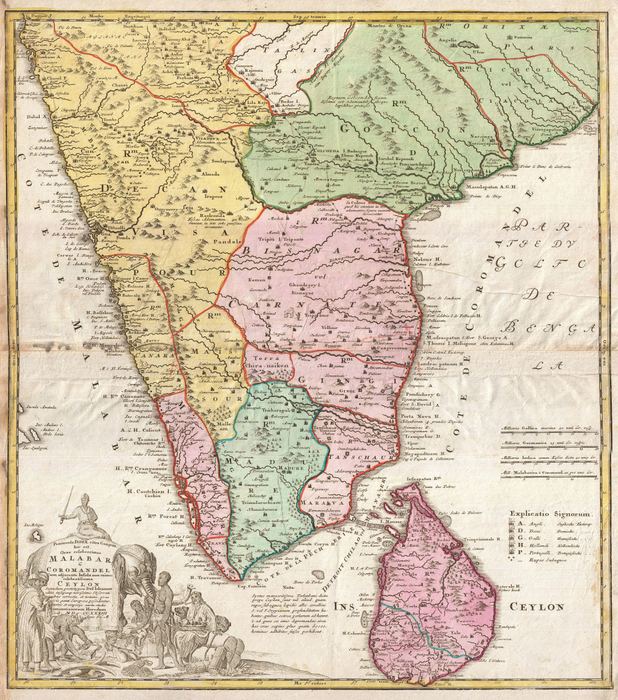 Malabar, Coromandel and Ceylon