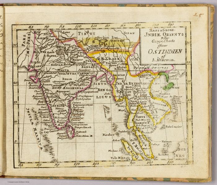 Mappa geogr. Indiæ Orients eller geogr. charta öfver Ostindien