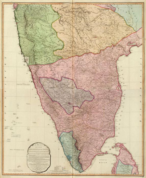 Composite: India peninsula