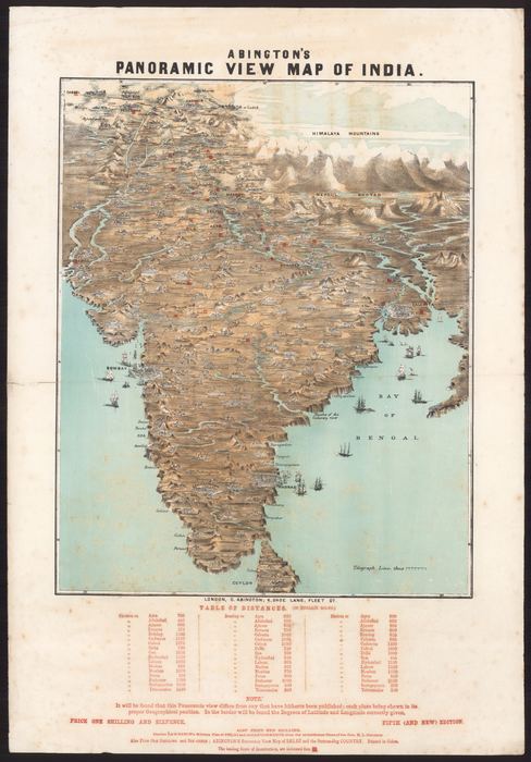 Abington’s Panoramic View of India