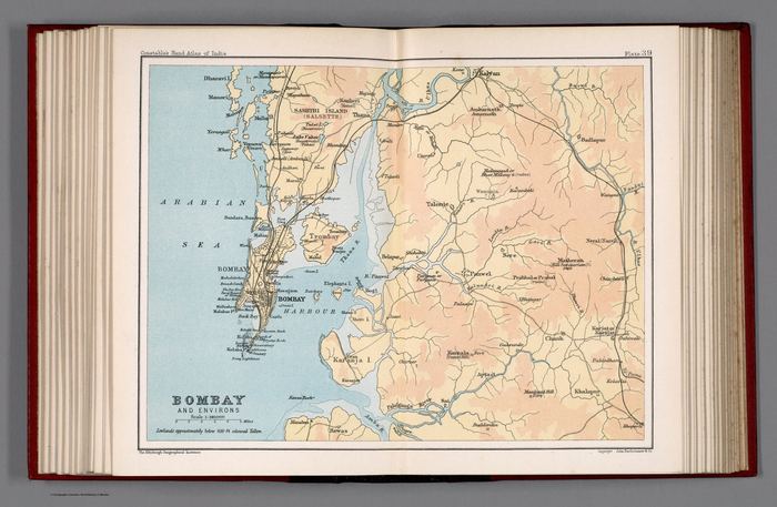 Bombay and environs. Plate 39