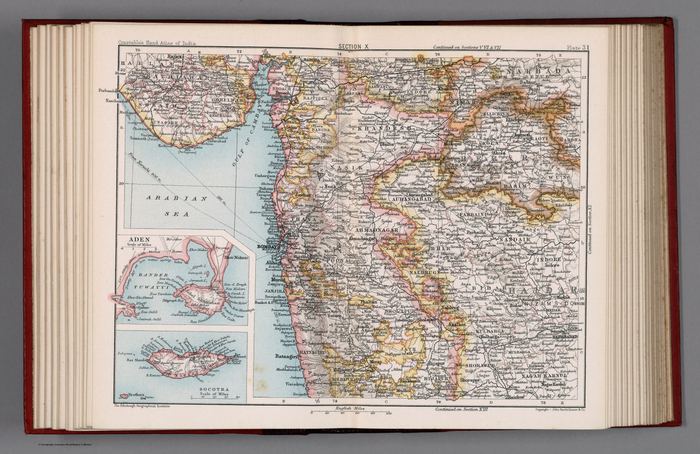Section X. Bombay, Berar. Plate 31